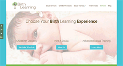 Desktop Screenshot of birthlearning.com